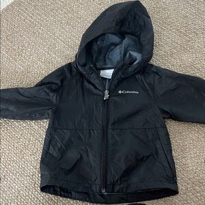 Columbia Kids Black Raincoat